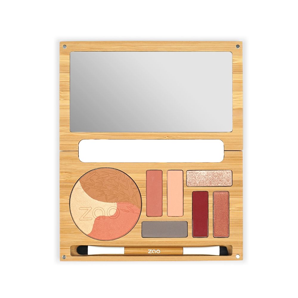 Zao Makeup Palette Desert Rose - Inspirerende Skønhed