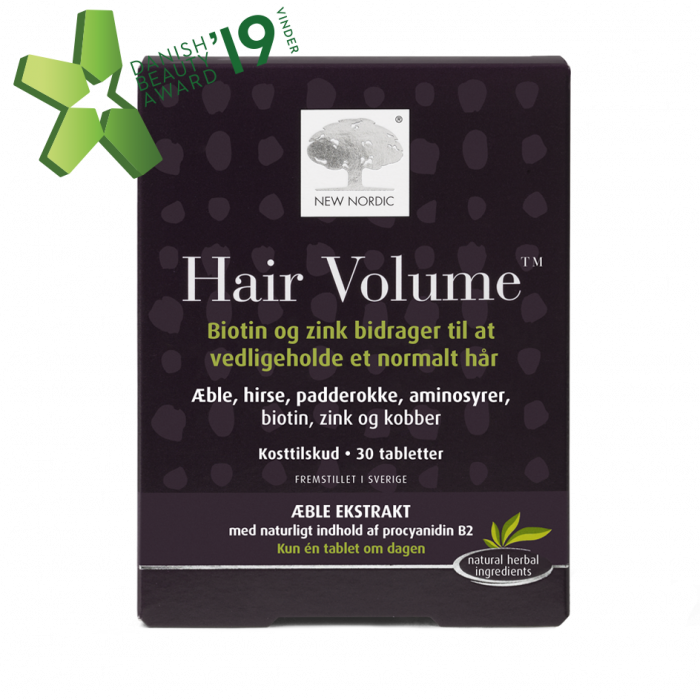Ny Nordic Hair Volume Tabl - Styrk dit hår naturligt!