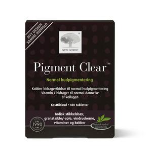 Ny Nordic Hudpleje Pigment Clear 180 Tabl - Hudens Vitalitet