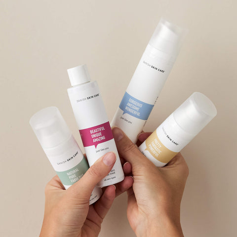 Effektiv hudpleje til normal og fedtet hud fra Danish Skin Care