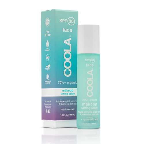Coola Makeup Setting Spray SPF 30 med Te og Aloe - Økologisk
