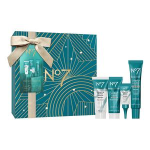 No7 Protect & Perfect Hudplejesæt - Luksus Anti-Aging