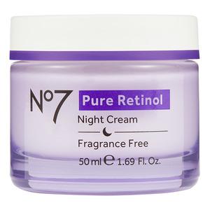 No7 Pure Retinol Natcreme - Reducer Rynker og Fine Linjer