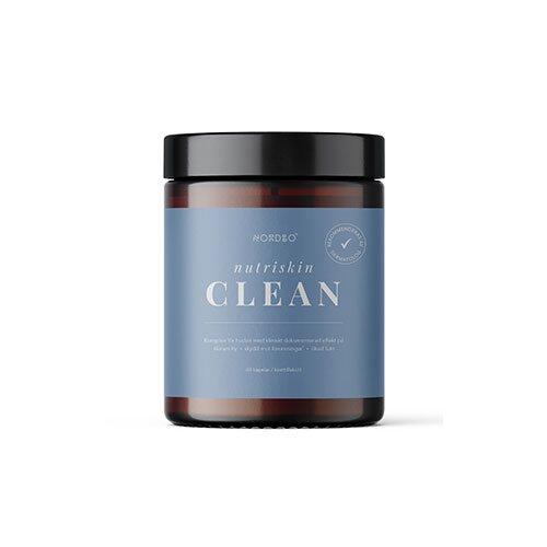 Nutriskin Clean Kapsler - Vegan Hudpleje til Klarere Hud