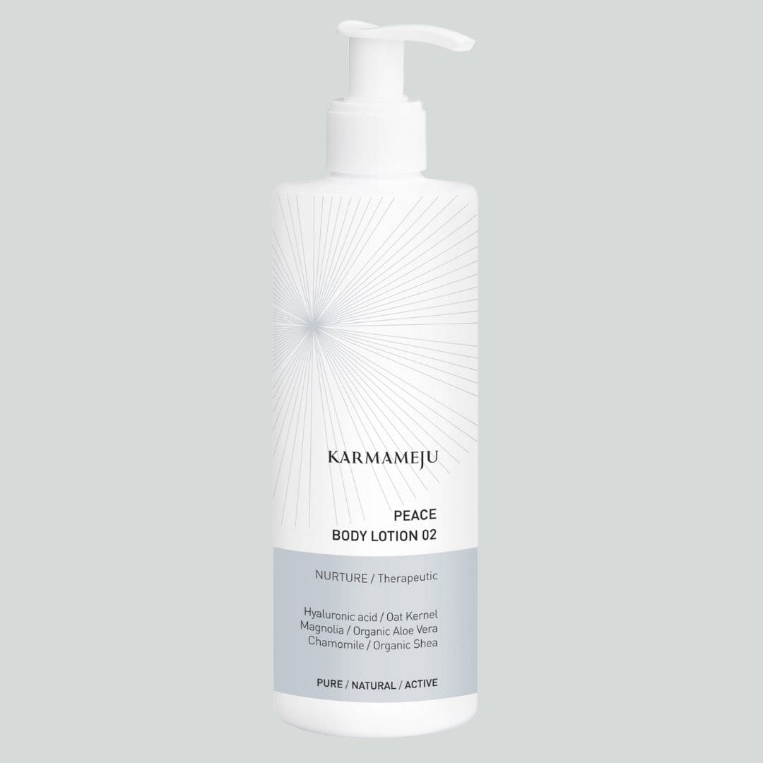 Karmameju PEACE Body Lotion med Træ- og Citrusduft