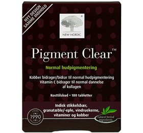 Ny Nordic Hudpleje Pigment Clear 180 Tabletter - Skønhed indefra