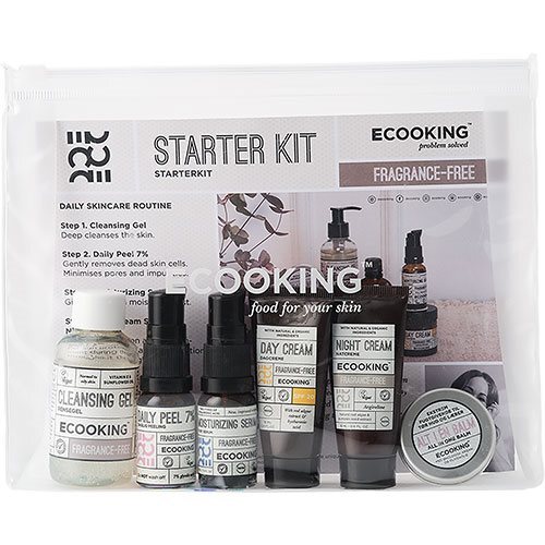 Ecooking Hudpleje Starterkit - Parfumefri Luksus