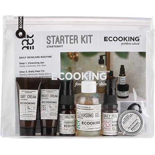 Ecooking Hudpleje Starterkit - Ideelt til Rejser